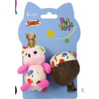 Ardilla + Bellota Catnip 8cms 2 Piezas