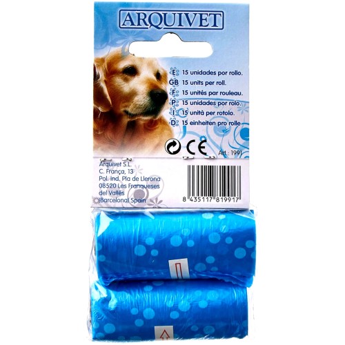 Bolsas Higiénicas 2 Rollos X 15 Bolsas