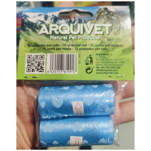 Bolsas Higiénicas 2 Rollos X 15 Bolsas