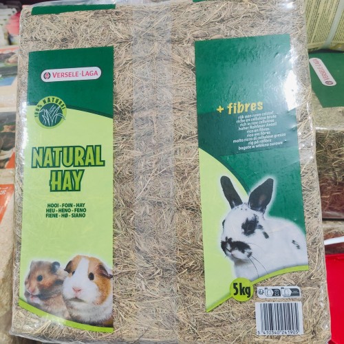 Heno Natural Porción 5 Kg para Pequeños Animales