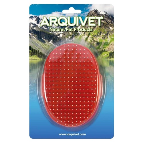 Metal Spiked Rubber Brush Arquivet for Pets
