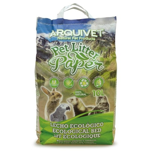 Lecho Ecológico para Gatos Papel 10L