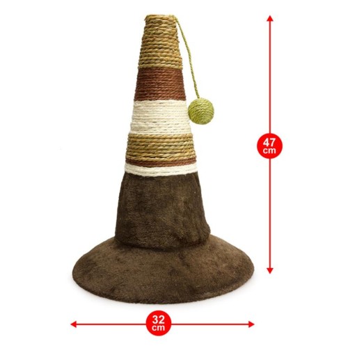 Rascador Cono Durable para Gatos