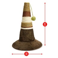 Rascador Cono Durable para Gatos