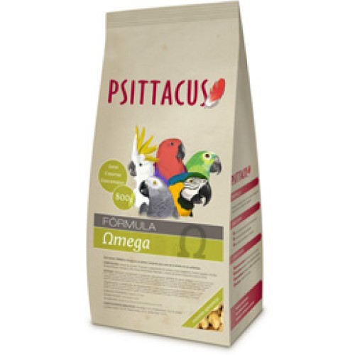 Psittacus Pienso Omega 800gr para Loros