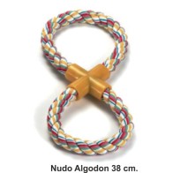 Mordedor Nudo Algodón 25gr/15cm