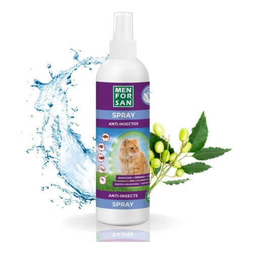 Spray Anti Insectos Menforsan 250ml para Gatos