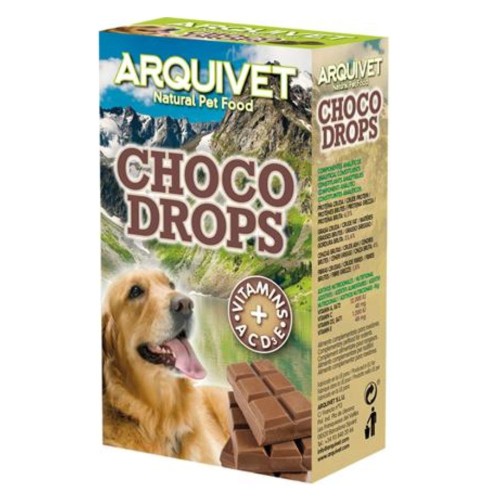 Choco Drops Arquivet 65 Gr Tratamientos Saludables para Perros