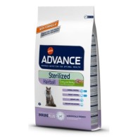 Advance Cat Food Hairball Esterilizado 10 Kg