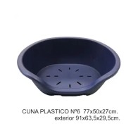 Cuna Plástica Nº6 77x50x27cm