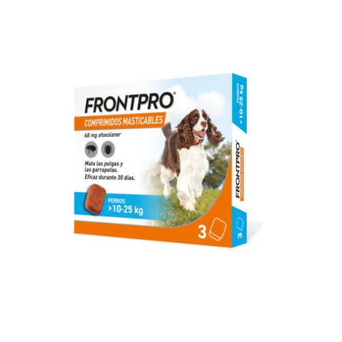 Comp.masticables Frontpro para Perros de 4-10 Kg.
