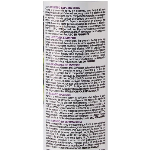 Champu Espuma Seca 200ml.arquifresh
