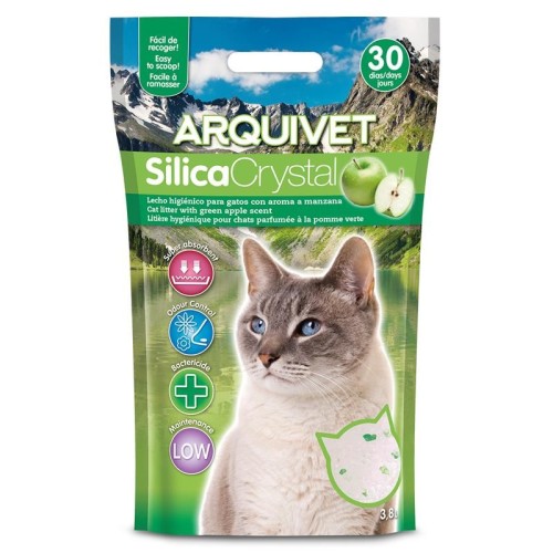 Arquicrystal Cat Litter with Green Apple Aroma
