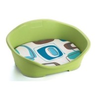 Plastic Bed with Cushion for Pets