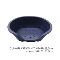 Cuna Plastico Nº7 87x57x28,5cm.