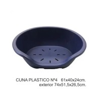 Cuna Plastico Nº7 87x57x28,5cm.