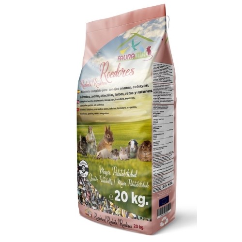 Roedores Mix 20 Kg Nutrición Premium