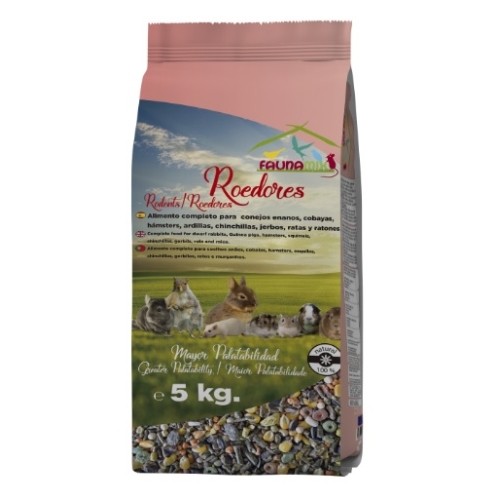 Roedores Mix 20 Kg Nutrición Premium