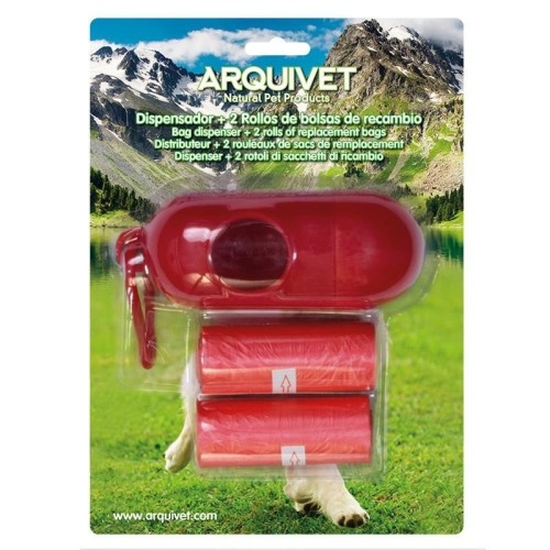 Dispenser with 2 Waste Bags for Dogs