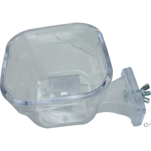 Medium Plastic Pet Feeder and Waterer