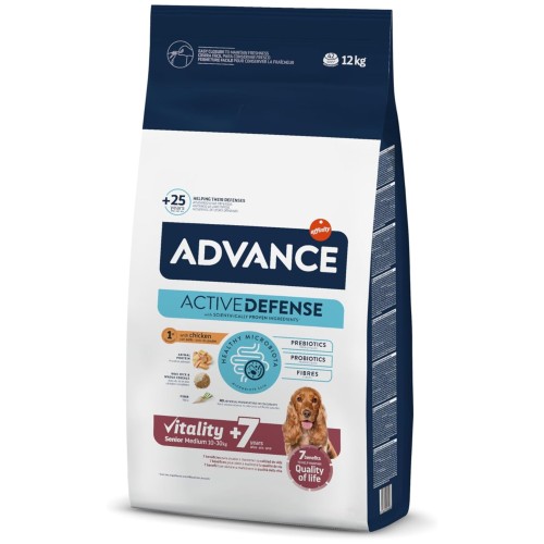Advance Medium Senior 12 Kg Alimento para Perros