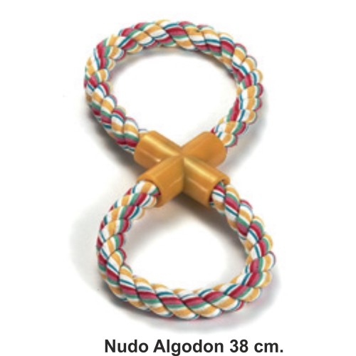 Mordedor Nudo de Algodón 8 38 cm