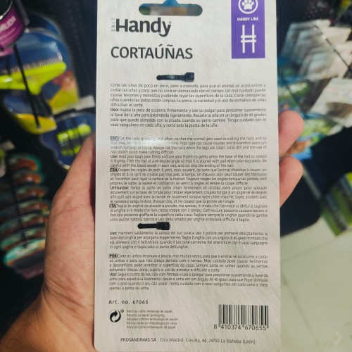 Cortauñas Línea Handy Para Mascotas