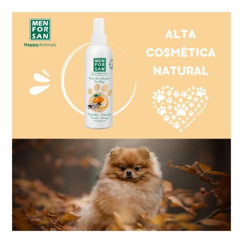 Menforsan Agua De Colonia Vainilla/naranja Perros 125ml.