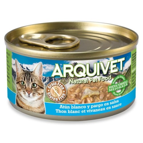 Comida para Gatos: Atún Blanco y Pargo en Salsa