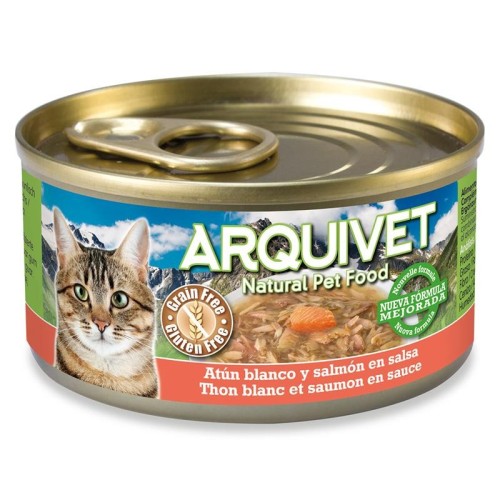Tuna White and Salmon in Sauce 80g