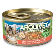 Tuna White and Salmon in Sauce 80g