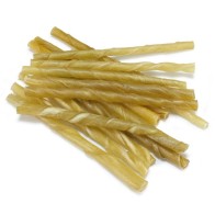 Spiral Skin Sticks 12cm Natural Dog Treats