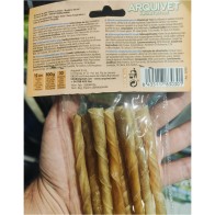 Palitos Piel Espiral 12cm Premios Naturales para Perros