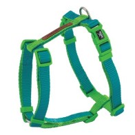 Arnés Doble Premium Turquesa Verde 25-40cm para Mascotas
