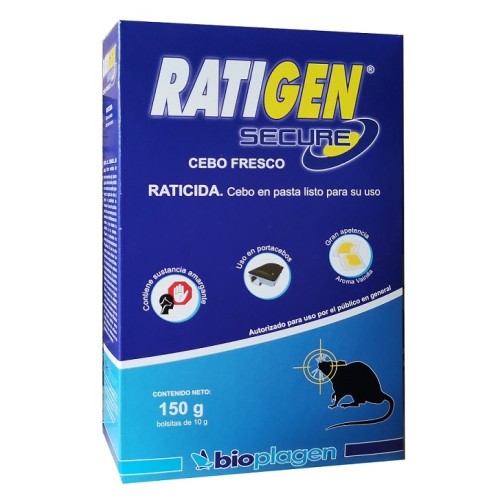 Rat Poison Ratigen Secure Fresh Bait 150g Brodifacoum