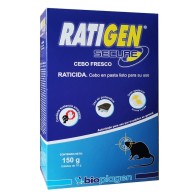 Raticida Ratigen Secure Cebo Fresco 150 Gr. Brodifacoun