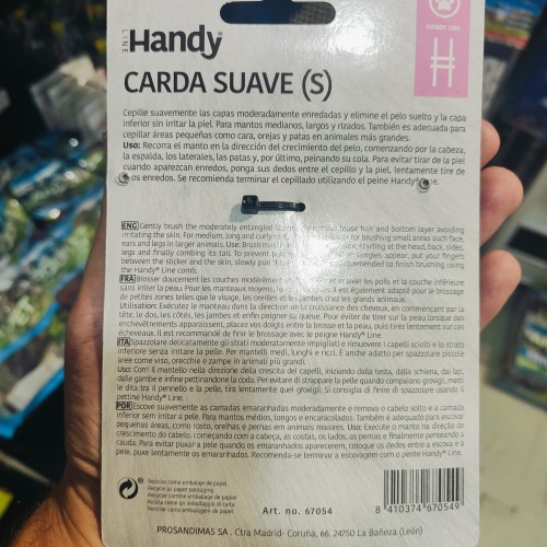 Carda Suave Talla S Línea Handy