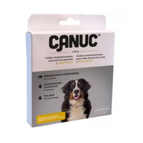 Canuc Collar Deltametrina 2 Uds. 48 cm.
