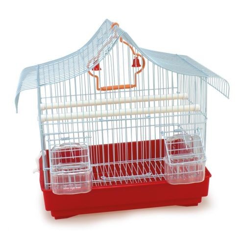 Kit 4 Jaulas Milano 34x23x36cm para Aves Pequeñas