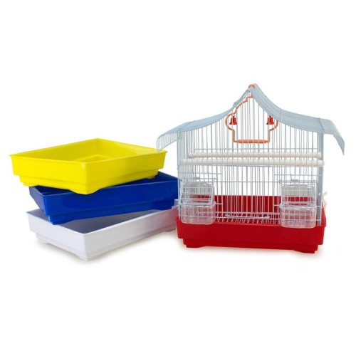 Kit of 4 Milano Cages 34x23x36cm for Small Birds