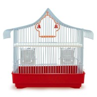 Kit of 4 Milano Cages 34x23x36cm for Small Birds