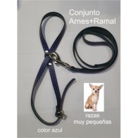 Arnés Y Amarre Para Razas Pequeñas Beige