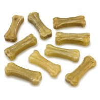 Hueso Prensado Piel 5cm Bolsa de 50 Snacks para Perros