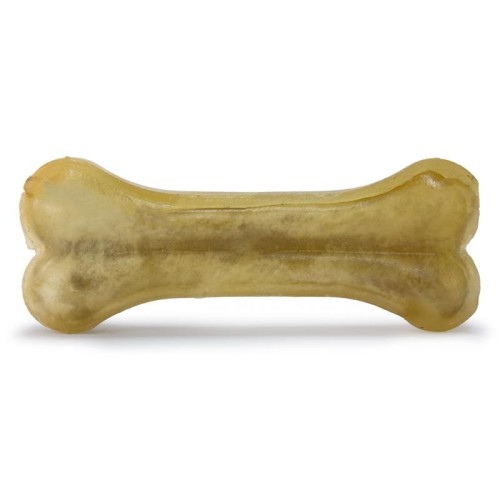 Hueso Prensado Piel 8 Cm - Bolsa de 50 Uds. para Perros