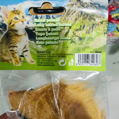 Raton Peludo 10cm.