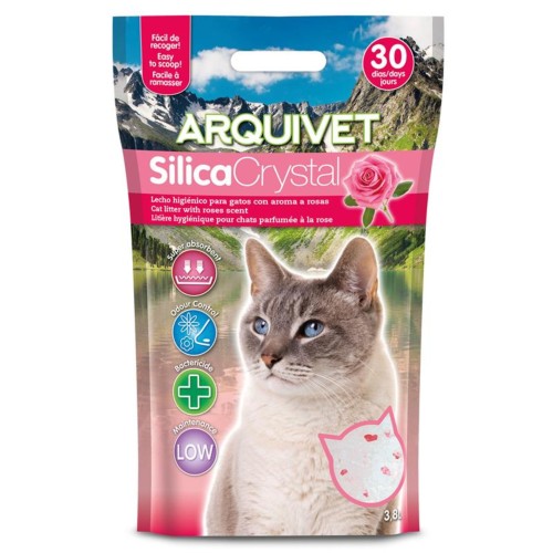 Perlitas Arquicrystal Cat Litter 3.8L Rose Aroma