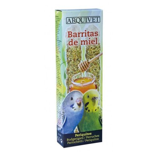 Barritas de Miel para Periquitos Premio Nutritivo