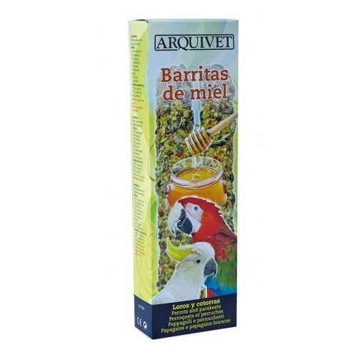 Barritas de Miel para Loros - 2 Uds.