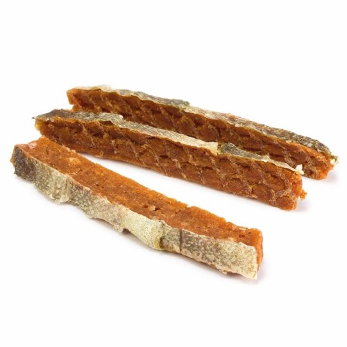 Snack Barritas De Salmon Con Piel 100 Gr. Arquivet - Deliciosa Golosina Natural para Perros