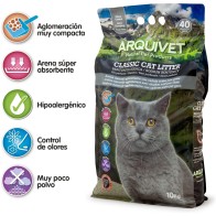 Arena Natural Bentonite Carbon Active 10 Kg.